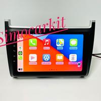 Autoradio 9 '' Android 13 Carplay 4+64 Gb Per Polo
