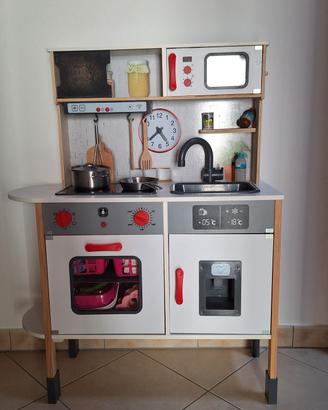 Cucina Giocattolo in Legno Playtive (Lidl) + Acces