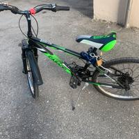 MTB misura 24 con 18 velocità