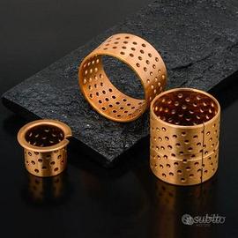 Boccola bronzo con fori passanti