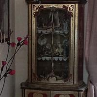 VETRINA STILE VENEZIANO ANNI 60