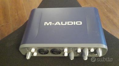 Scheda Audio Fast Track Pro M-Audio USB