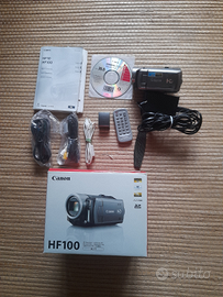 Canon HF100 non funzionante multiaccessoriata