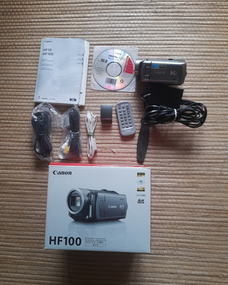 Canon HF100 non funzionante multiaccessoriata