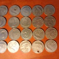 Gruppo 5 lire (20 pezzi)
