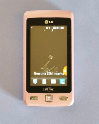 Telefono Cellulare LG KP500 Rosa
