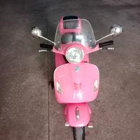 vespa rosa elettrica 12v