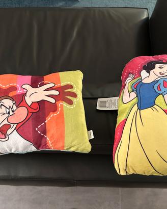 Coppia Cuscini Disney Originali Nuovi