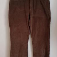 pantalone uomo in velluto a costine 