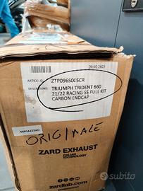 Scarico zard trident 660