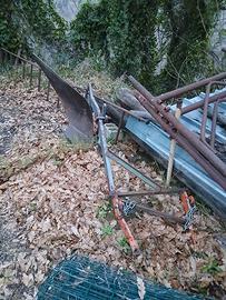 Motosega Stiga Sp 526 e Aratro attacco due punti