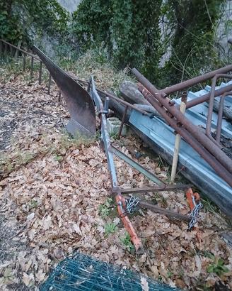 Motosega Stiga Sp 526 e Aratro attacco due punti