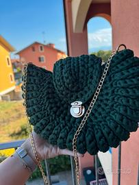 Borsa crochet conchiglia 🐚🍃