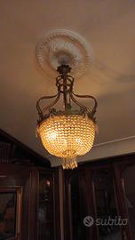 lampadario vintage a sospensione 