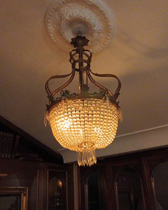 lampadario vintage a sospensione 