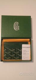 portafoglio goyard verde scuro