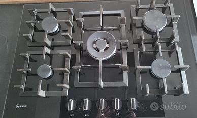 Piano cottura a gas NEFF 75 cm, 5 fuochi