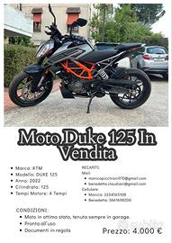 MOTO KTM 125