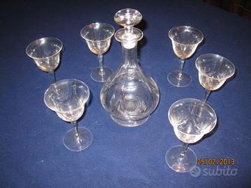 SERVIZIO BICCHIERI DA ACQUA anno 1930