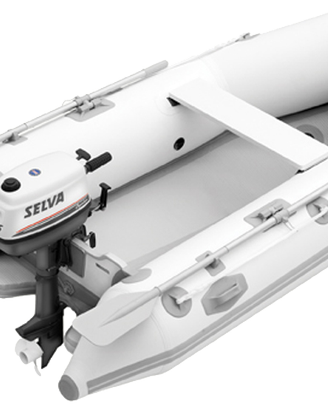 Tender T 230 V pieghevole chiglia gonfiabile Selva