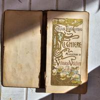 Libretto di preghiere Liberty decorato da V.Vulten