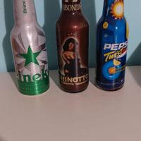 BOTTIGLIETTE HEINEKEN, CHINOTTO E PEPSI TWIST F