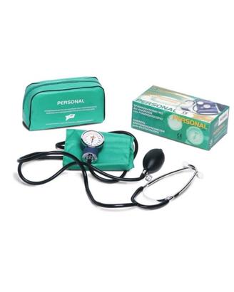 Sfigmomanometro ad aneroide con fonendoscopio