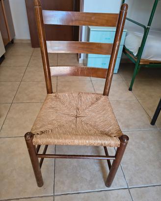 7 sedie Vintage 