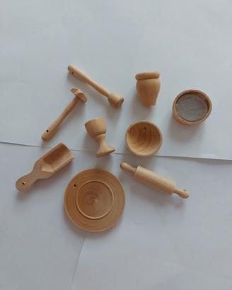 Miniature legno