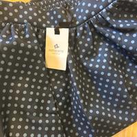 Gonne a ruota a pois nuove con cartellino tg M