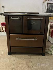 Cucina A Legna 6kw "romantica 4,5" Rustic Nordica
