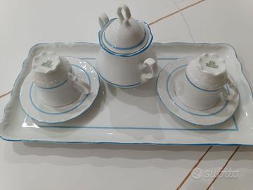 Elegante set da caffè in porcellana Johann Settman