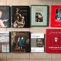 8 libri illustrati arte pittura Bergamo Caravaggio