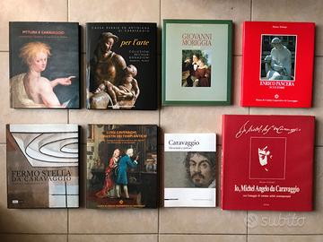 8 libri illustrati arte pittura Bergamo Caravaggio