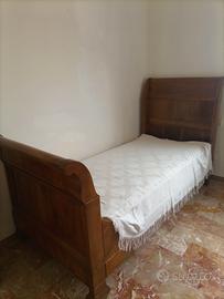 Letto Dormeause noce con materasso
