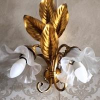 Lampada da parete fiorentina vintage