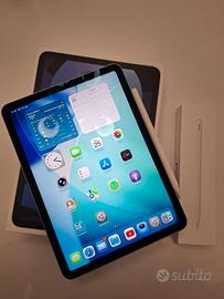 iPad Air 4a Gen 64GB WiFi Blu + Apple Pencil 2