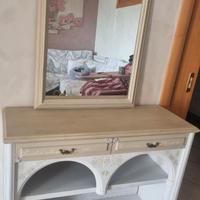 Ingresso con specchio shabby