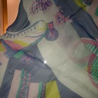 Foulard Chanel pura seta 100%