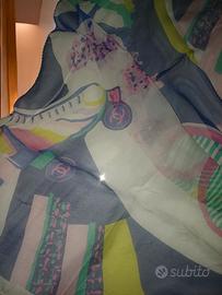 Foulard Chanel pura seta 100%