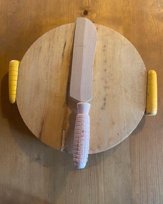 Piatto polenta in legno
