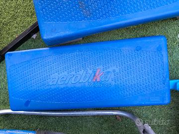 step aerobika blu