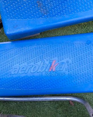 step aerobika blu