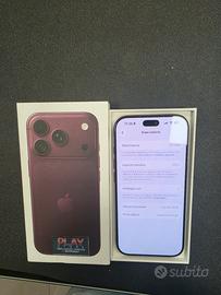iPhone 18 pro borgogna 