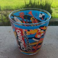 Bicchiere l'aperitivo Ugo Nespolo Cinzano