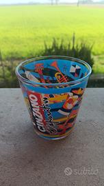 Bicchiere l'aperitivo Ugo Nespolo Cinzano