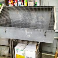 Trasportino box zincato per cani