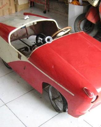 Auto metallo anni 40-50 motorizzabile no giordani