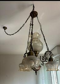 lampadario vintage 