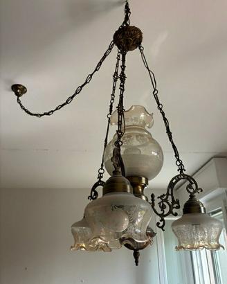 lampadario vintage 